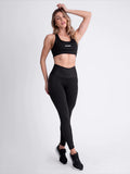 Conjunto Conforto Total Gloww – Legging Cintura Alta & Top (Zero Transparência)