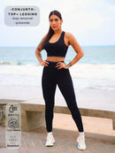 Conjunto Seamless Glow - Alta Compressão & Conforto Absoluto